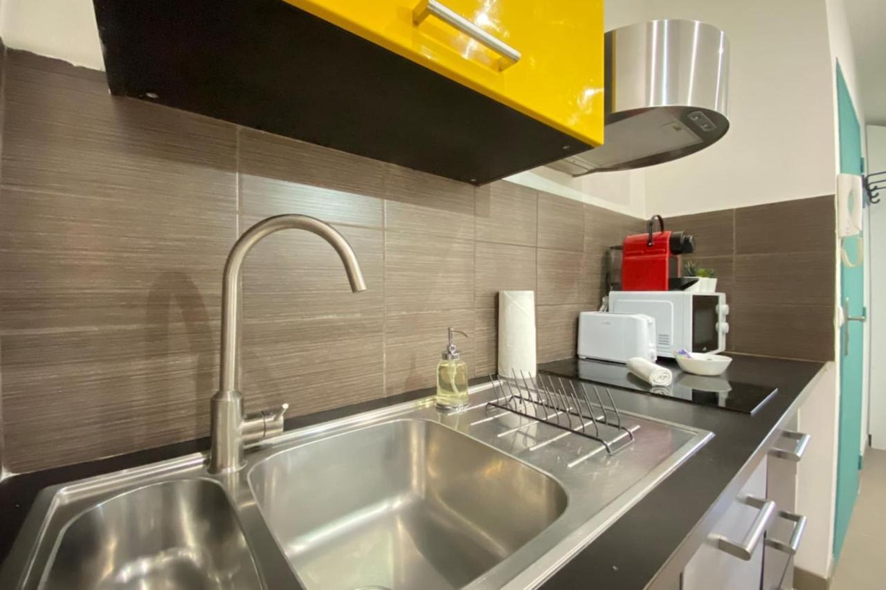 מרסיי Happyhome Terrasse En Ville Fastwifi Netflix מראה חיצוני תמונה