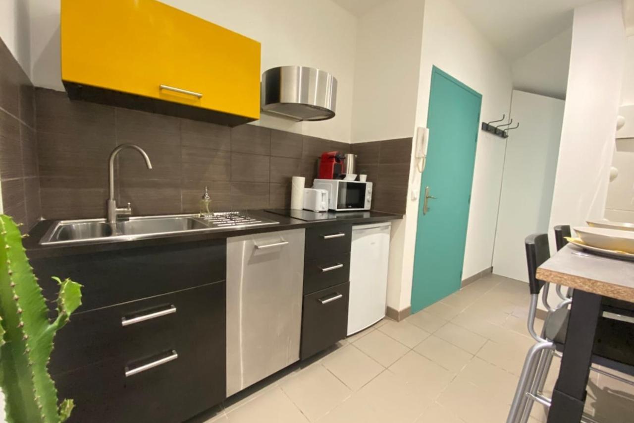 מרסיי Happyhome Terrasse En Ville Fastwifi Netflix מראה חיצוני תמונה