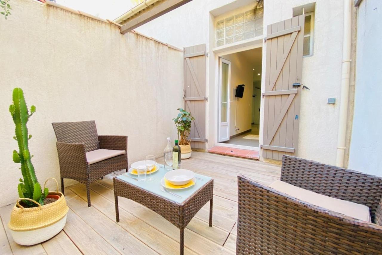 מרסיי Happyhome Terrasse En Ville Fastwifi Netflix מראה חיצוני תמונה