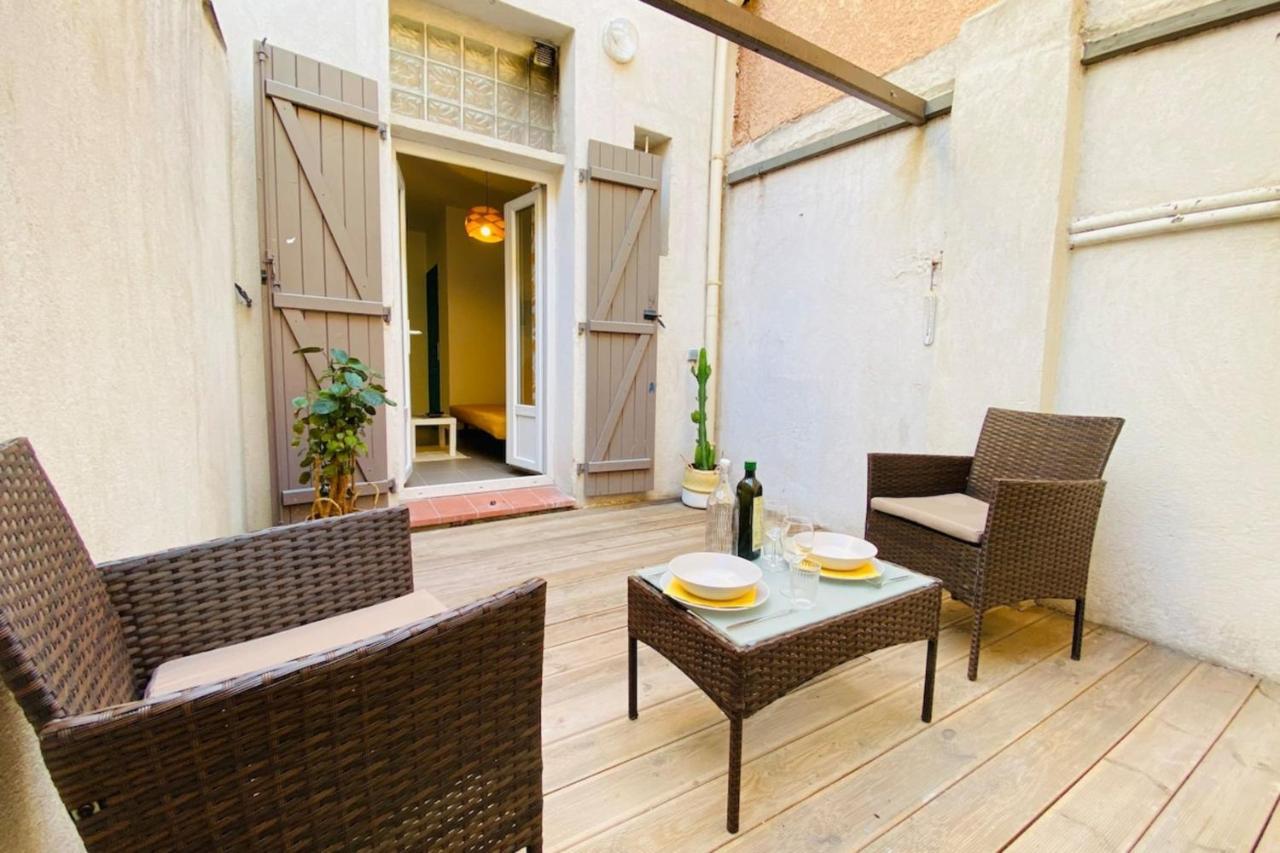מרסיי Happyhome Terrasse En Ville Fastwifi Netflix מראה חיצוני תמונה